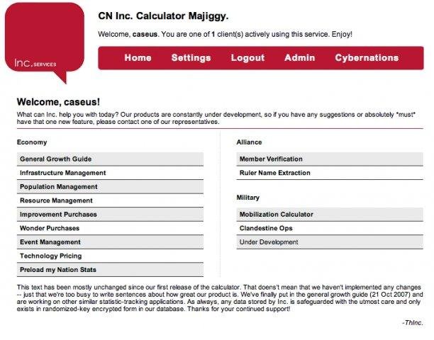 Inc Cybernations Calculator Download Sourceforge Net