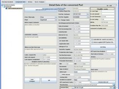 All Data of each single claimed part