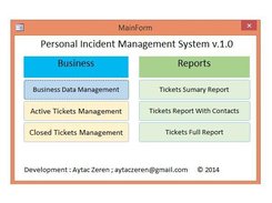 Personal Incident Management Screenshot 1