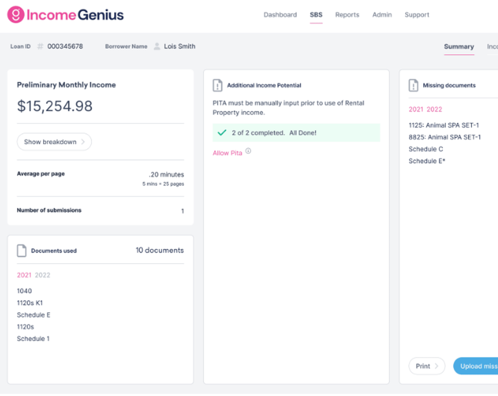 IncomeGenius Screenshot 1