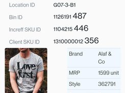 Increff Omni WMS Screenshot 1