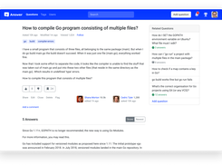 A Question Post in Apache Answer