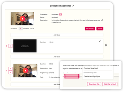 Create impactful highlight reels in minutes