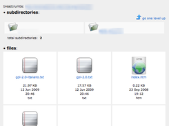 indexed directory