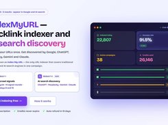 IndexMyURL Screenshot 1