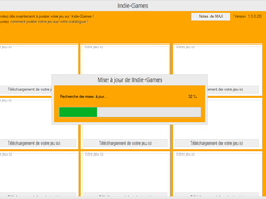 Indie-Games update screen