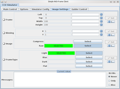 Very simple Graphical Java INDI Client