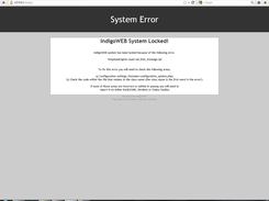 Error page