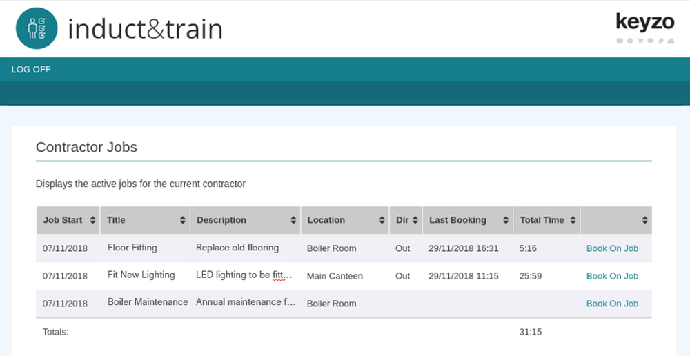 induct&train Screenshot 1