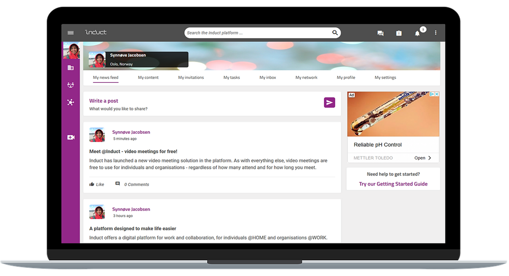 Induct Screenshot 1