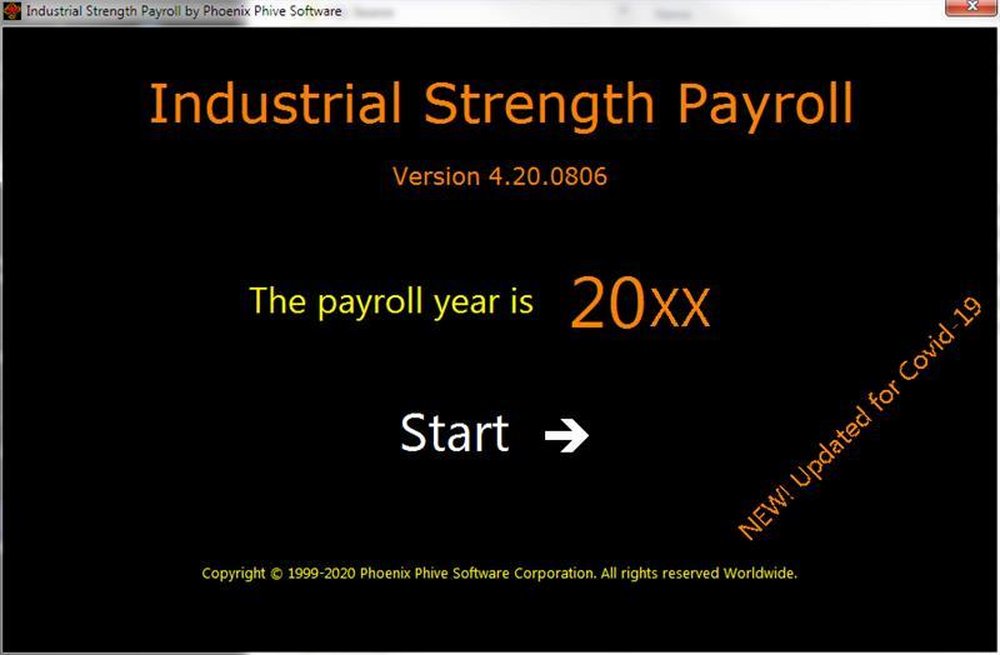 Industrial Strength Payroll Screenshot 1