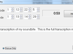 Outcue Mode