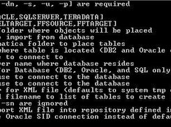 Informatica DBMetadata Screenshot 1