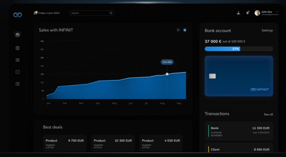 INFINIT Screenshot 1