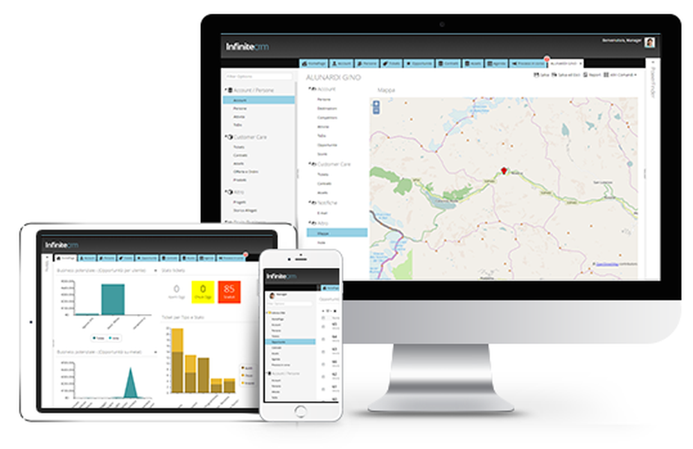 InfiniteCRM Screenshot 1
