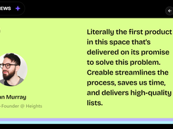 By automating everything possible throughout the entire Influencer Marketing process, Creable enables you to significantly simplify campaign management and enhance efficiency.