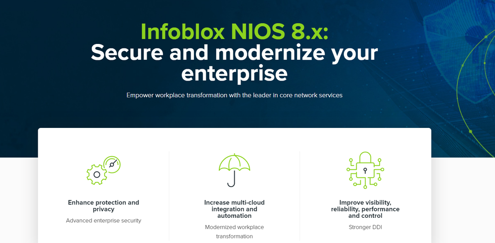 Infoblox NIOS Screenshot 1