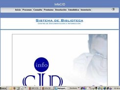 Pagina Principal (HOME) de InfoCID