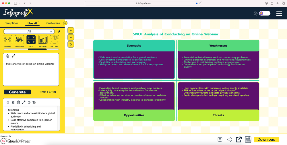 Use AI to create your infographic