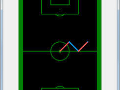 Several first moves with native football view.