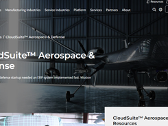 Infor CloudSuite Aerospace & Defense Screenshot 1