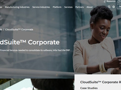 Infor CloudSuite Corporate Screenshot 1