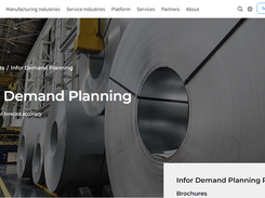 Infor Demand Planning Screenshot 1