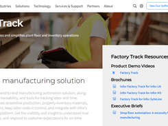 Infor Factory Track Screenshot 1