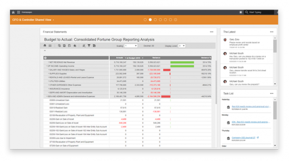 Infor Financials & Supply Management Screenshot 1