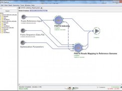 A graphical Pipeline Informatics workflow (mrFAST)
