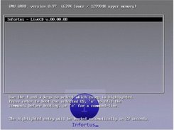 Grub Bootloader in release 0.00.08