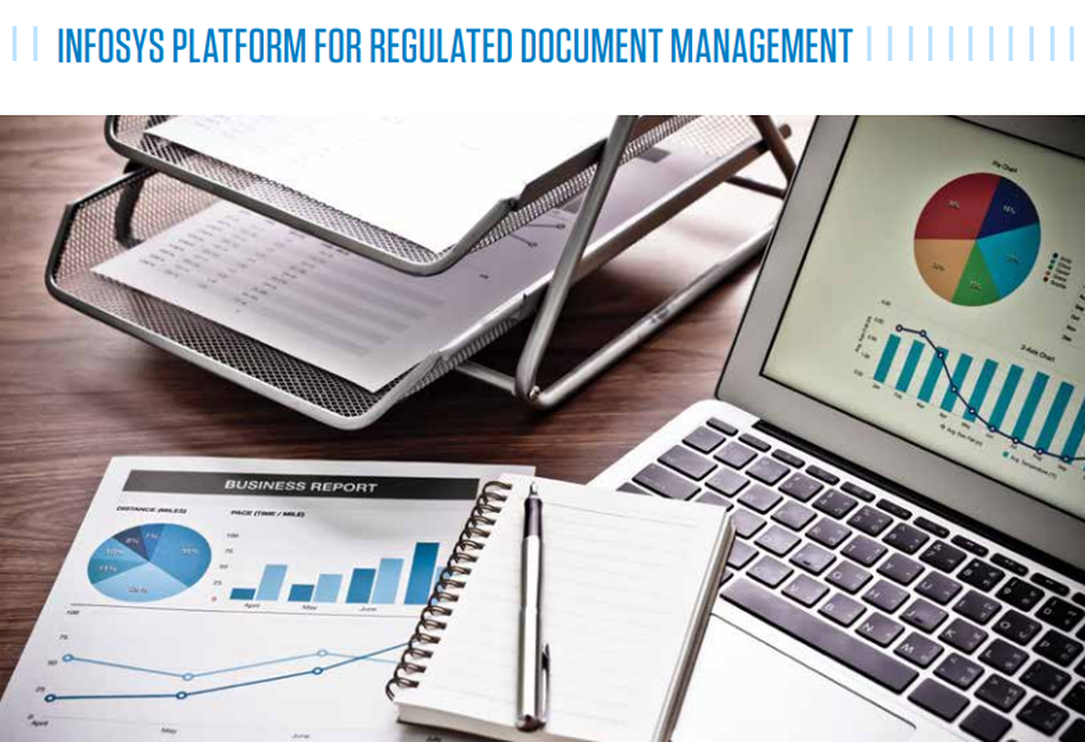 Infosys Regulated Document Management Screenshot 1