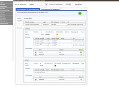 Etats par application