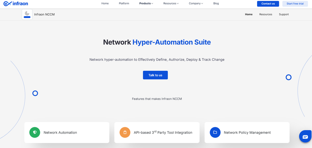 Infraon NCCM Screenshot 1