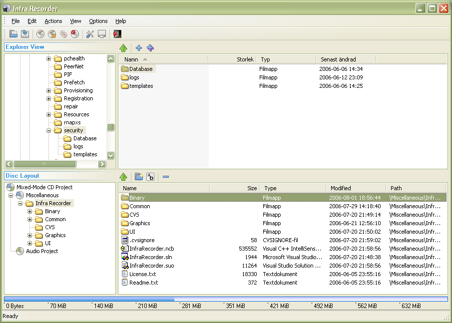 InfraRecorder Screenshot 1