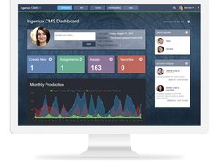 Ingeniux CMS Dashboard