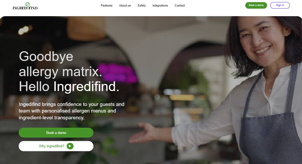 Ingredifind Screenshot 1