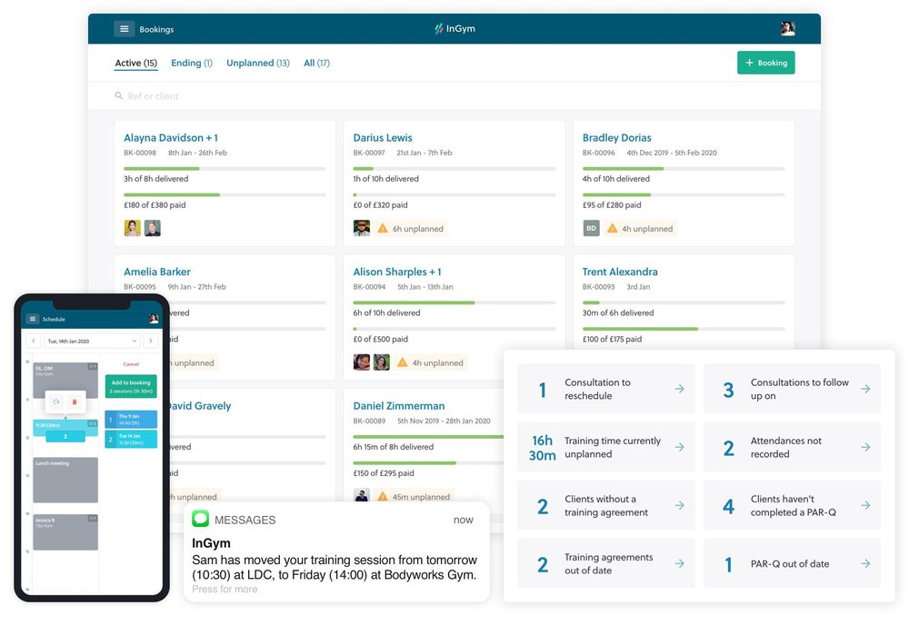 Booking management
