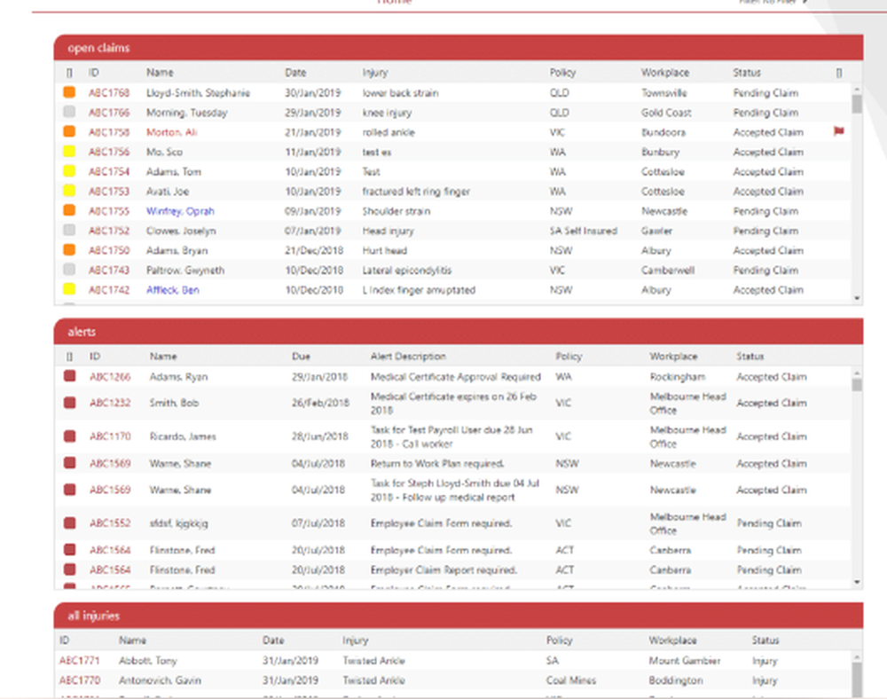 SolvInjury Screenshot 1
