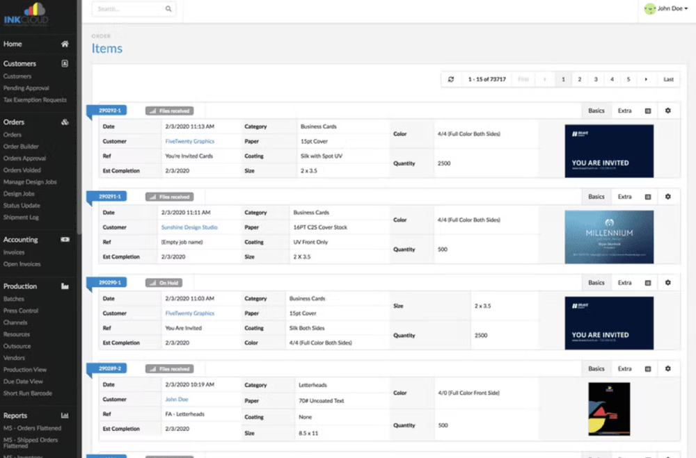 Ink Cloud Screenshot 1