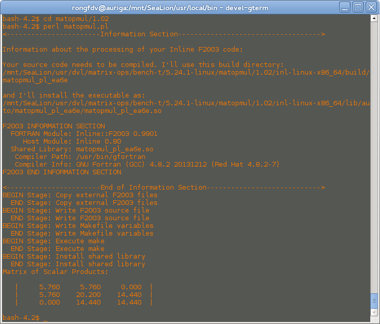 install gfortran redhat