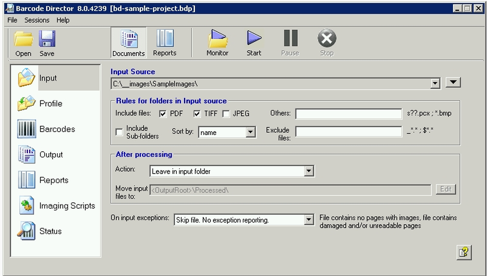 Inlite Barcode Screenshot 1