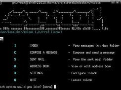 Screenshot of inlook 1.0.0-rc3