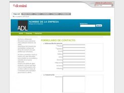 Form page example