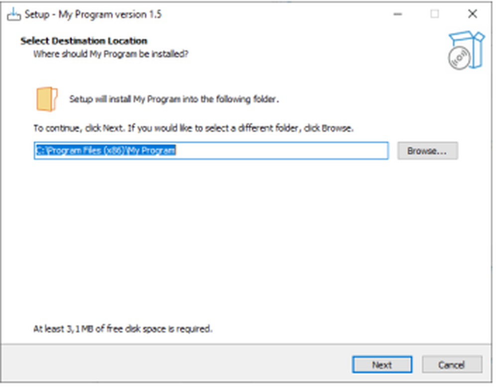 Inno Setup Screenshot 1