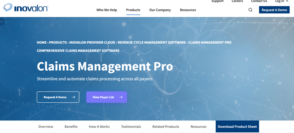 Inovalon Claims Management Pro Screenshot 1