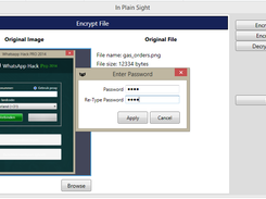 Encryption with password protection