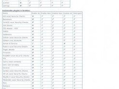 Profile settings options