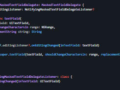 Input mask for iOS Screenshot 1
