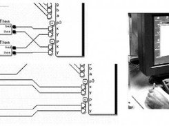 From traditional rubber-banding to bimanual line drawing